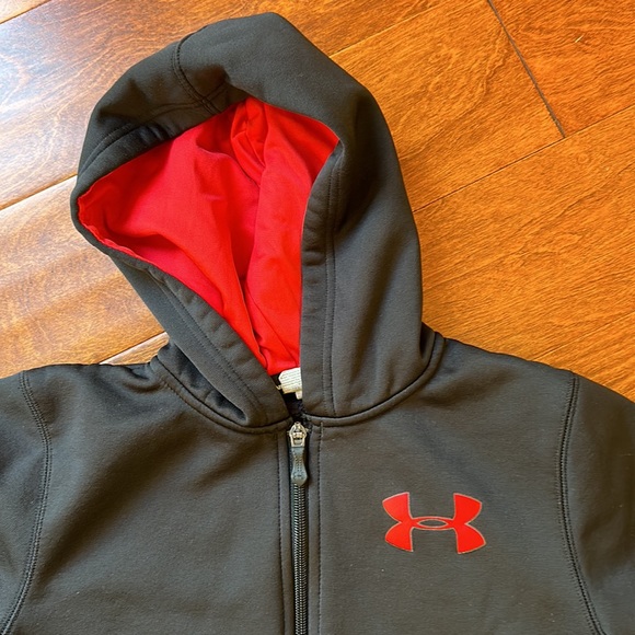 Boys' Under Armour Fleece Full-Zip Hoodie - Picture 2 of 6